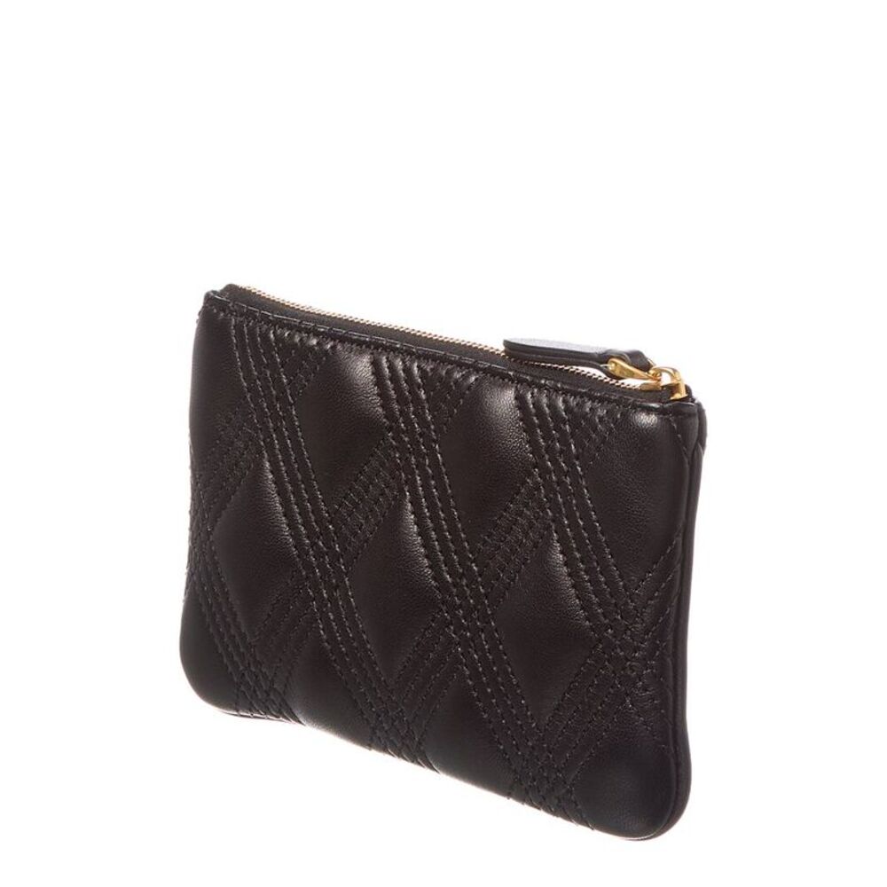 Valentino Vlogo Signature Leather Pouch, Black - Picture 2 of 4